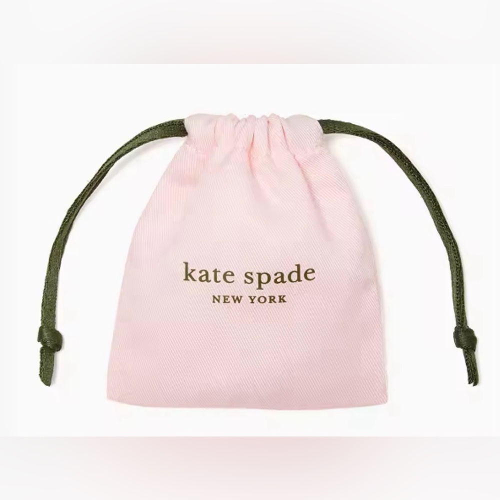 Kate Spade Enamel Huggies Earrings - Picture 4 of 4